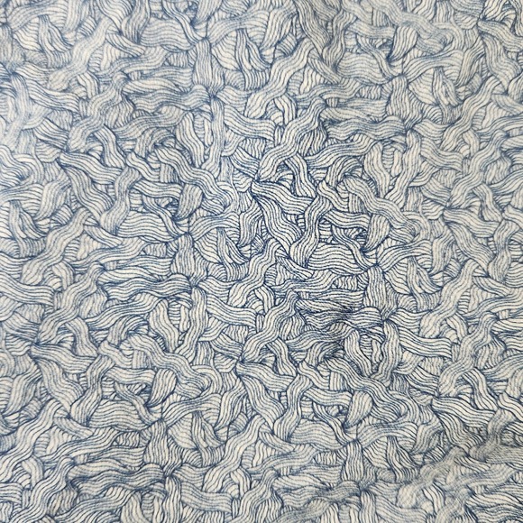 Robert Graham Long Sleeve Shirt‎ SOLIS XL Navy Blue Abstract Weave Pattern - Picture 4 of 9